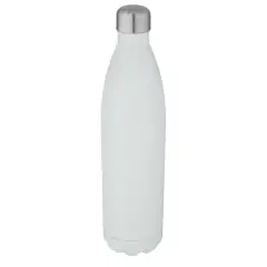 Butelka ze stali nierdzewnej izolowana próżniowo o pojemności 1 l kolor biały