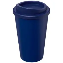 Kubek Americano Eco z recyklingu o pojemności 350 ml kolor niebieski