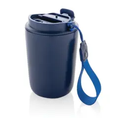 Kubek termiczny 380 ml Cuppa stal nierdzewna z recyklingu kolor niebieski