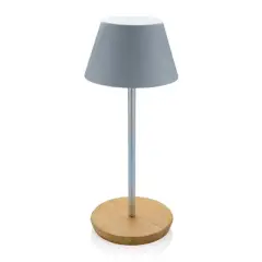 Lampka na biurko Pure Glowe plastik z recyklingu kolor biały