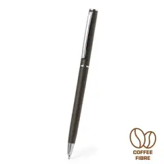 Długopis z łusek kawowych kolor brązowy