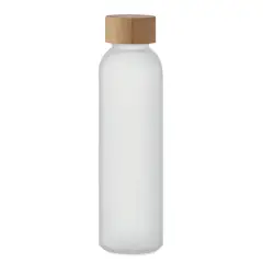 Butelka z matowego szkła 500 ml - ABE - kolor biały