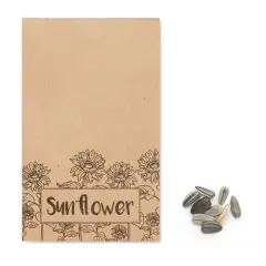 GIRASOL Nasiona słonecznika w kopercie kolor beżowy