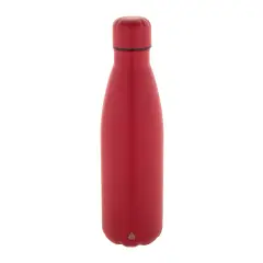 Butelka ze stali nierdzewnej z recyklingu Refill kolor czerwony